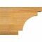 Ekena Millwork Mediterranean Rough Sawn Rafter Tail, Western Red Cedar, 6"W x 12"H x 18"L RFT06X12X18MED00RWR - alternate 2
